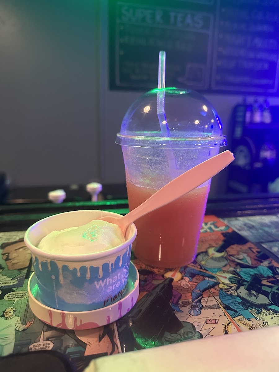 Komic Kava bar detail